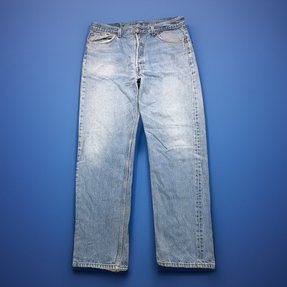 Vintage Levi's 501 Jeans Men's 36x30 Made in USA Original Fit Button Fly 90s